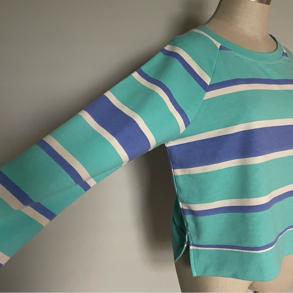 Wildfox striped long sleeve cotton knit top size S. - Picture 2 of 6